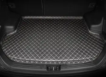 Coche Trasera Forro de Arranque Tronco de la Estera de Carga de la Bandeja de la Moqueta del Suelo de Barro Pad Protector PARA Mazda CX5 CX-5 2017 2018 Coche-estilo