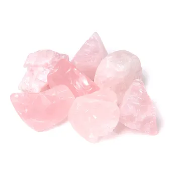 50G Crudo Natural de Cristal de Pepita Chip de Perlas Sin Agujeros Irregulares Áspero Citrinos Amatistas Cuarzo Rosa Perlas para la Joyería
