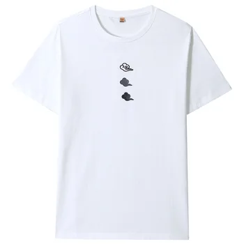 Camiseta del Logotipo de la carta de la Música impresa Tops Camisetas Para los Hombres de Moda de camisetas de los chicos de algodón de manga Corta camiseta