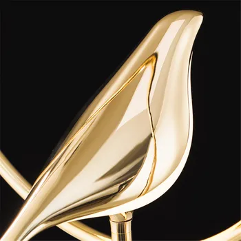 Nórdica De Diseño Moderno Pájaro De Oro, Led Luces Colgantes Para Dormitorio Cocina Comedor Lámpara Colgante Casa De Lujo Deco Brillo Del Accesorio