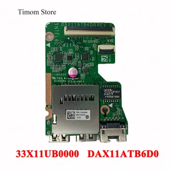 Para HP PAVILION 17-G DEL 15-UN 15-B, 15-15-AB 15-AB254SA USB Tarjeta de Red LAN Lector de Placas de OEM 815973-001 33X11UB0000 DAX11ATB6D0