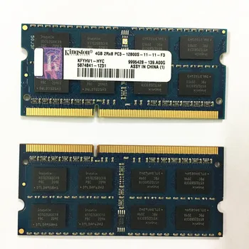 Utiliza Kingston DDR3 4GB 1600MHz CARNEROS 4GB 2RX8 PC3-12800S-11-11-F3 ddr3 4gb 1600 mhz 1.5 V de la memoria Portátil buen trabajo