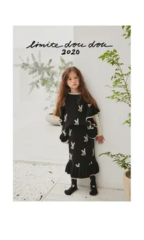 Limt Marca 2020 Otoño Invierno Niños Suéteres para Niños Niñas Lindo Imprimir Chaqueta de punto para Bebé Niño de Moda de Algodón Outwear Vestir