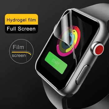 Suntaiho Blandas de Hidrogel Completo de la Pantalla Protector de Cine Para el Apple Watch 4/5 de 40 mm, de 44 mm Templado de Cine Para el iwatch 3/2/1 38 42mm No de Vidrio