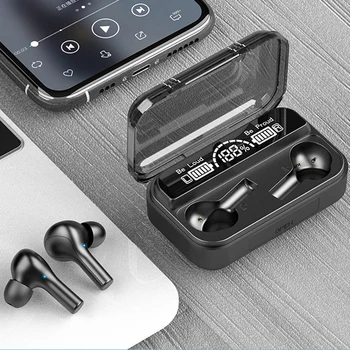 TWS Mic. Auriculares Para Huawei Honor Manos Libres De Auriculares De Control Táctil Auricular Bluetooth 5.0 De Auriculares Inalámbricos