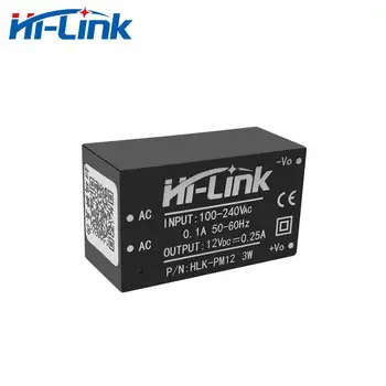 HLK-PM12 AC-DC 220V a 12V Paso Abajo la fuente de Alimentación del Módulo de Convertidor Inteligente del Hogar Interruptor de UL/CE envío gratis