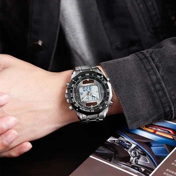La Marca de lujo de los Hombres Reloj deportivo Digital de SKMEI Moda Cronógrafo Alarma Cronómetro Electrónico reloj de Pulsera para hombres-Reloj Hombre