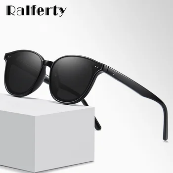 Ralferty la Mujer de las Gafas de sol Polarizadas Estilo coreano Cuadrado Negro Sunglases UV400 zonnebril dames 2020