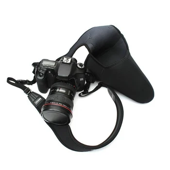Portátil de Neopreno Suave Bolsa de la Cámara de Caso Para Canon EOS 5D Mark III24-70mm Lente