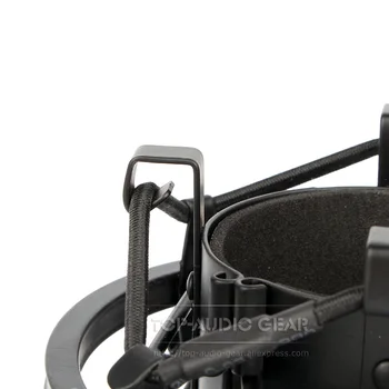 Araña de Grabación del Micrófono Choque de Montaje de Clip Para el Behringer C-1U C-1 U C1U C 1U C 1 U de la Suspensión de Estudio tenedor del Soporte a prueba de Golpes