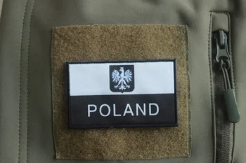 Polaco de Polonia parche con la Bandera JWK la Fuerza Especial de Grupo GROM TF-49 militar del ejército parche insignia de la chaqueta de la mochila