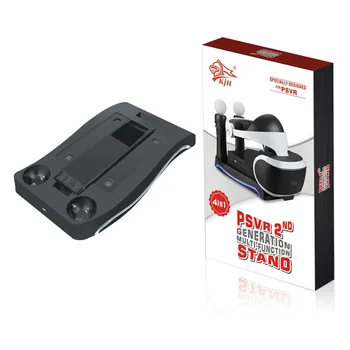 1Pcs para PS4 VR PS Move Juego de Pastillas de Controladores de Juego de Accesorios Mandos Muelle de Carga de la Estación de el tenedor del Soporte con Indicador LED