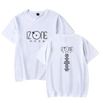 Corea IZONE 2020 KPop de Verano de Manga Corta Casual Harajuku T-shirt de las Mujeres/de los Hombres de la Ropa Caliente de la Venta de la Camiseta Tops Camisetas