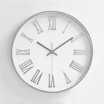 2020 De Estilo Nórdico De 12 Pulgadas Ronda Moderno Relojes De Pared Modernos Plasitc Relojes De Cuarzo Horloge Wathces Casa Dormitorio, Cocina, Relojes De Pared