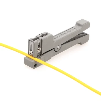 KELUSHI Cable Coaxial Pelacables 45-162 45-163 45-165 Coaxial de Fibra de Cobre 0-7.9 mm de Fibra Óptica Separador de Tubo Abierto y Pelar cuchillo