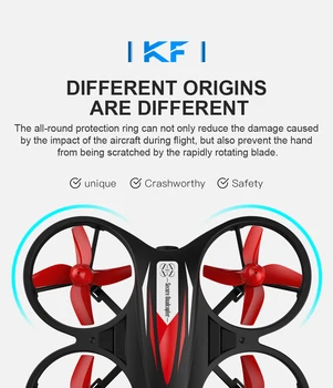 KF608 Mini Drone 720p HD Con Cámara Wifi Antena Estabilizada Altitud 3D Flip sin cabeza de Modo RC Quadcopter Profesional de los Drones de Juguete
