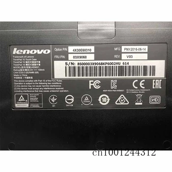 Nuevo Original Para Lenovo ThinkPad 10 Tablet Teclado Táctil de Cuero Caso de que el inglés NOS 03X9068