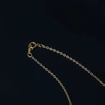 LouLeur oro 14K collar de Turquesa handmad de BRICOLAJE temperamento natural verde Turquesa collar de perlas para las mujeres joyería de la moda