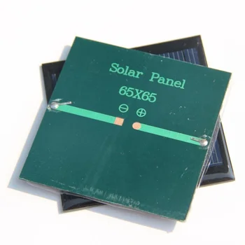 BUHESHUI 10PCS X 0.6 W 5.5 V 90mA Mini solares policristalinas de Panel de 0,5 w de 5V pequeñas de resina de célula solar solar módulo de Envío Gratis