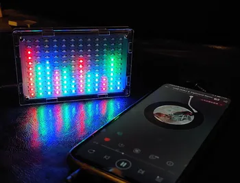 LED de espectro musical de la pantalla con el Amplificador de BRICOLAJE de soldadura eléctrica kit de aprendizaje