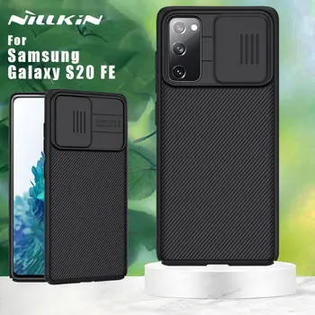 NILLKIN de la Cámara de Caso de Protección para el Samsung Galaxy S20 FE caso de la Diapositiva Proteger la Cubierta CamShield de la contraportada de la Versión Global de los casos