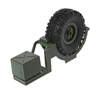 Neumático de repuesto de la Decoración de las Piezas para WPL 1/16 B36 B-36 B36K B36KIT Camión Militar RC Coche de BRICOLAJE Accesorios M89C