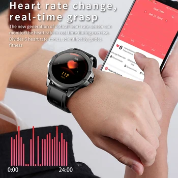 SENBONO S11 Reloj Inteligente Impermeable de la Frecuencia Cardíaca, la tensión, el Sueño de Monitor de Fitness Tracker 7 Deportes Modos de Podómetro Smartwatch