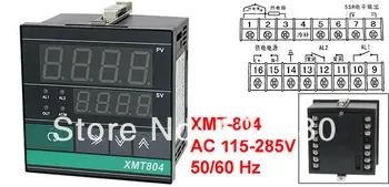 XMT804 AC 115-285V S R B K Entrada de Termopar SSR Relé de Salida PV SV Mostrar PID Termostato regulador de Temperatura Digital