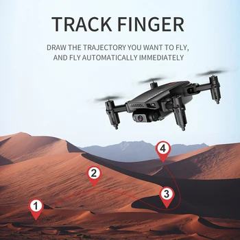 P2 Mini Drone Quadcopter 1080P 4K Cámara FPV Drone Sensor de la Gravedad Altura Mantener Plegable RC Drone Quadrocopter Juguete VS M73 KF611