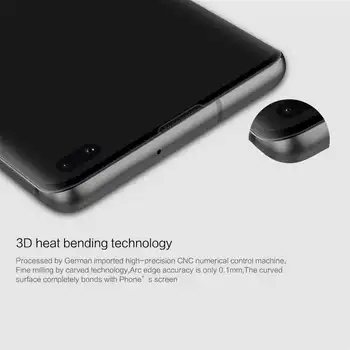 Para Samsung Galaxy S10 Más S10e S10+ NILLKIN Curva Completa de la Cubierta 3D CP+Max Templado Vidrio Protector de Pantalla