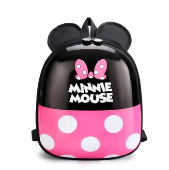 Disney nueva cáscara de huevo kinder bulto escolar de los niños de bebé bolsa de niñas y niños de Mickey Minnie mochila