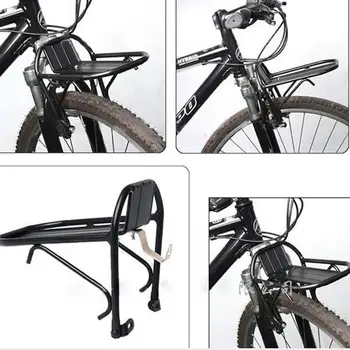 El soporte de la bicicleta de la Aleación de Aluminio de 10 kg de Equipaje de soporte Trasero del Tronco de la Bicicleta Bolsa Resistente Titular de Soporte de Ciclismo Bicicletas