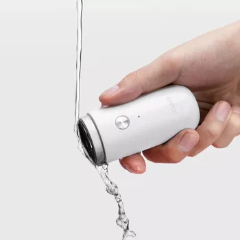 Nuevo Xiaomi Mijia TAN BLANCO ED1 máquina de afeitar Eléctrica para los hombres Portátil de los hombres de afeitar la Cabeza Seca de Afeitar en Húmedo Lavable barba trimmer Cómodo