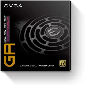 EVGA SuperNOVA 850 Ga 80 Plus Gold 850W Totalmente Modular Modo ECO con DBB Ventilador Compacto de 150 mm de Tamaño de la fuente de Alimentación