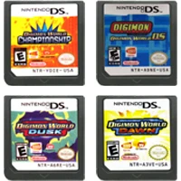 DS Video Juego de Cartucho de la Consola de la Tarjeta de Digimonn Mundo de la Serie Para Nintendo DS