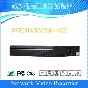 DAHUA H. 265 4K NVR 16/32/64CH 2U Grabadora de Vídeo en Red de Apoyo 8HDD DHI-NVR5816-4KS2/DHI-NVR5832-4KS2/DHI-NVR5864-4KS2