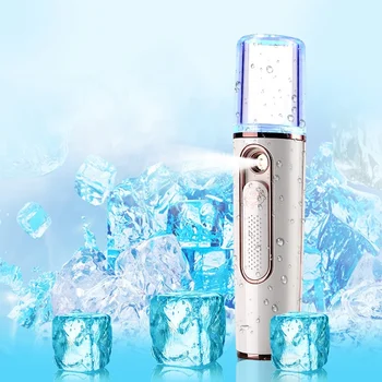 Nano Pulverizador 36ML Cara Spray Rociador de la Niebla del Nebulizador del Banco del Poder de Nano Vapor Facial Humidificador crema Hidratante de la Piel de la Belleza del Cuidado de las Herramientas de