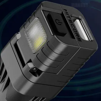 2020 Nuevas Nitecore vcl10 Multifuncional Todo en uno de los Vehículos gadget QC 3.0 cargador de Vehículo de Vidrio Interruptor de Emergencia Luz de Advertencia