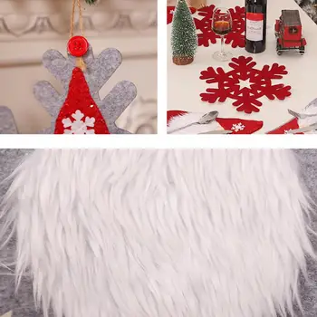 Creativas Decoraciones De Navidad Sin Rostro Santa Gnome Tapete De Mesa Mantel Combinación De Año Nuevo De Parte De Comedor Decoración De Mesa