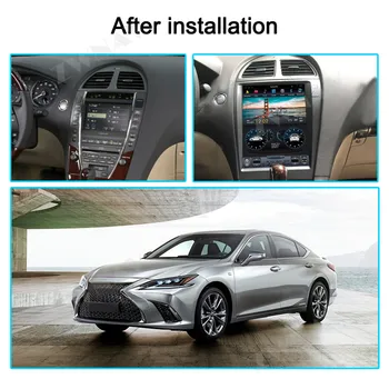 Tesla Estilo vertical de la pantalla de Android 9.0 Coche reproductor multimedia para para la la Lexus ES350 2006-2012 de la Radio del coche estéreo GPS Navi jefe de la unidad de