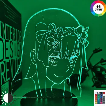 Anime 3d Lámpara Cero Dos Figura Lamparita Niños Niño, Niñas Dormitorio Decoración de la Luz del Manga de Regalo de anime luz Darling En El Franxx