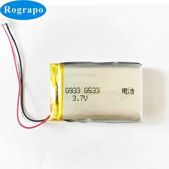 Nueva batería de Li-Polímero 533-000132 Reemplazo de la Batería Para Logitech G533, G933 Auricular Baterías Acumulador 3-cable de enchufe