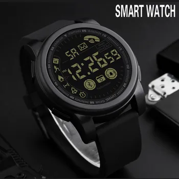 Fitness Tracker Impermeable de Bluetooth Smart Watch Sport Podómetro para Android iOS Llamada de Control de Música PK SmartWatch