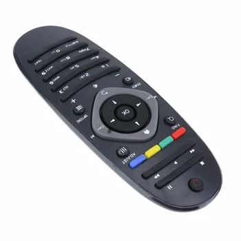 ALLOYSEED 1PCS Universal de Control Remoto de Televisión de Reemplazo de la TV DVD Unidad de Control Remoto Negro Para Philips TV/DVD/AUX