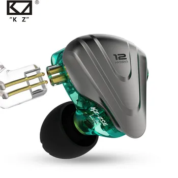 KZ ZSX 12 Controladores de la Unidad de 5BA+1DD Híbrido En la Oreja los Auriculares de alta fidelidad Auricular DJ Monitor de Auriculares Auriculares KZ ZS10 PRO ZSN PRO ZSX ZST ZSTX