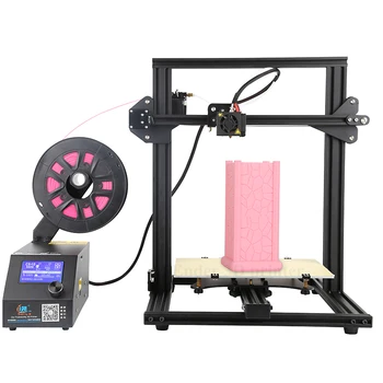 CR-10 Mini Impresora 3D DIY KIT de Impresión de Gran Tamaño 300*220*300mm Continuación de Impresión de la Impresora 3D y 200g de Filamentos+Semillero Creality 3D