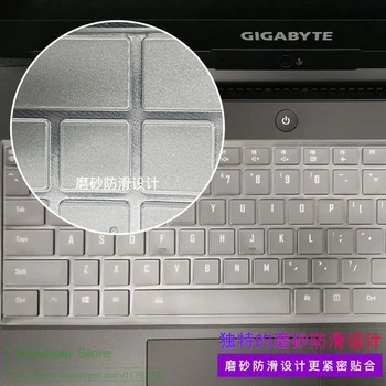 Ultra Fino tpu teclado del ordenador portátil cubierta protectora Para Gigabyte Aero 15 15X v8 v8-BK4 / Aero 15W 15W-BK4 15.6