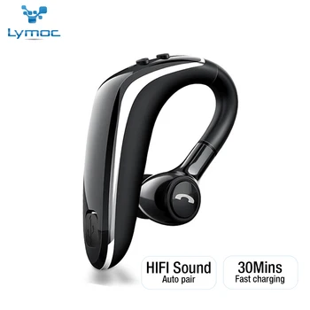 Lymoc X01 Bluetooth Auriculares Cargador Rápido De Auriculares Inalámbricos V5.0 Grafeno Bocina Estéreo de alta fidelidad HD MICRÓFONO de manos libres para el iPhone de Android