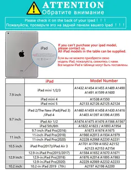 Lindo de la Rana Para el iPad de Aire 1 2 Casos del iPad Caso de Suave Silicona de nuevo Coque Cubiertas Protectoras de iPad de 7 de Generación de Caso Pro 11 2020 Funda