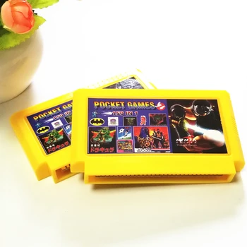 Clásico nostalgia 150 en 1 tarjeta de juego de 8 bits de vídeo juego de consola de Calidad Azul de la placa base 60 pin cartucho de juego